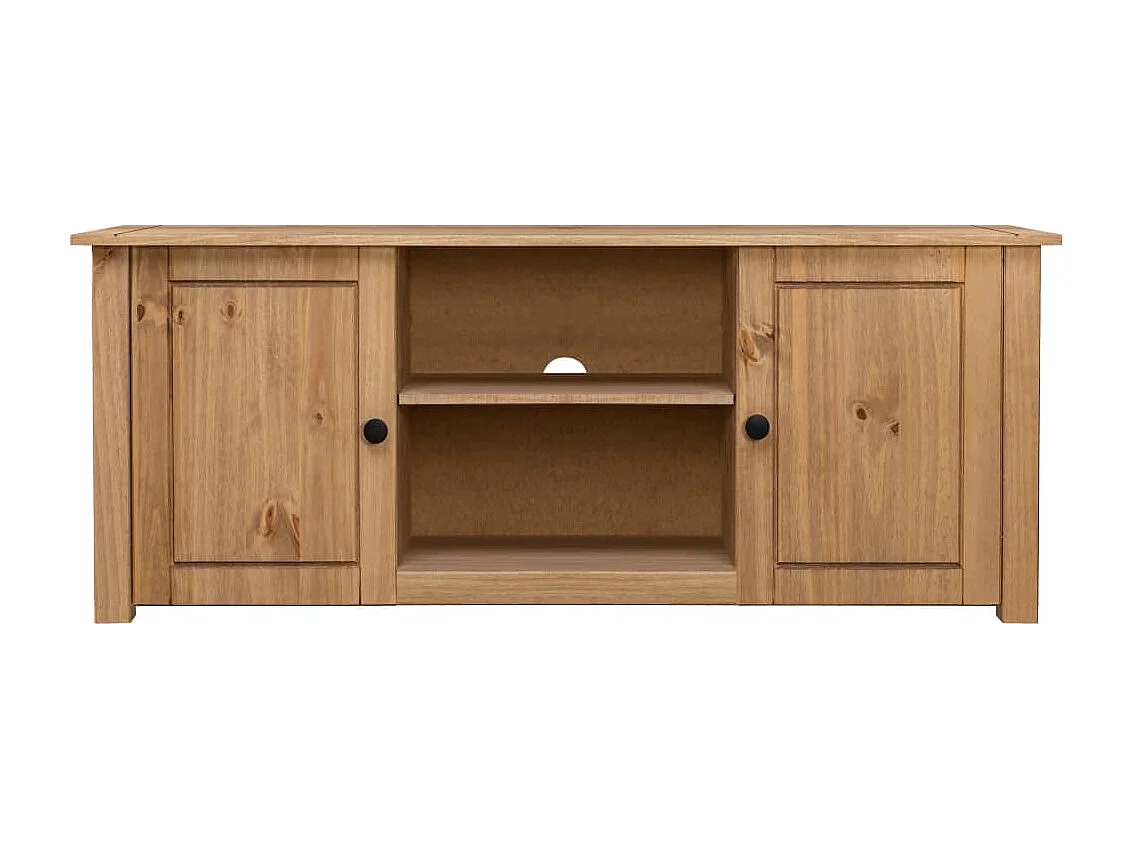 Berkfield TV Cabinet 120x40x50 cm Solid Pine Wood Panama Range