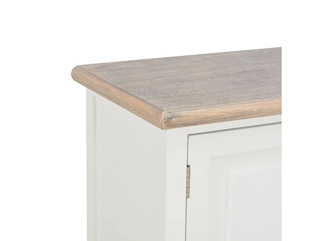 Berkfield TV Cabinet White 90x30x40 cm Wood