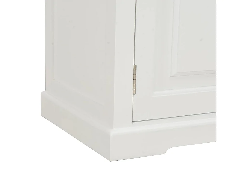 Berkfield TV Cabinet White 90x30x40 cm Wood