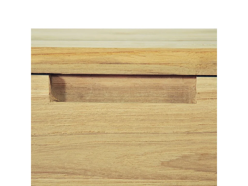 Berkfield TV Cabinet 120x35x35 cm Solid Teak