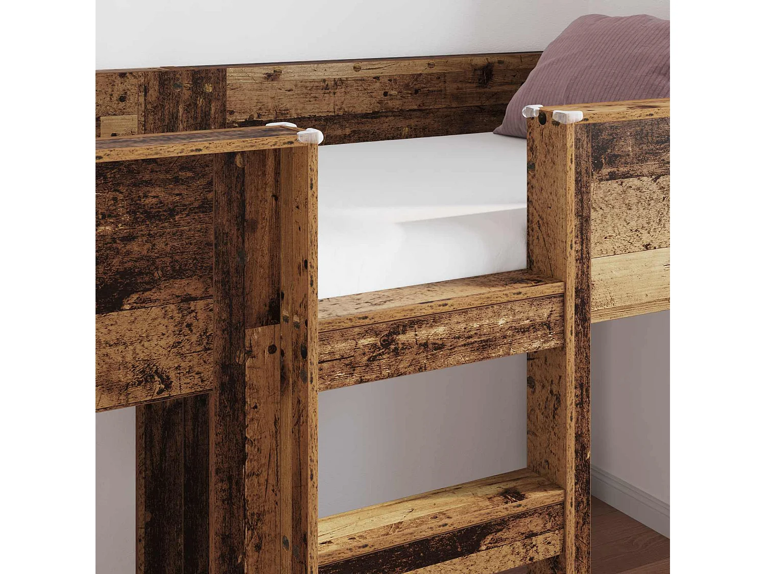 Berkfield Bunk Bed for Kids Old Wood 100 x 200 cm Engineered wood
