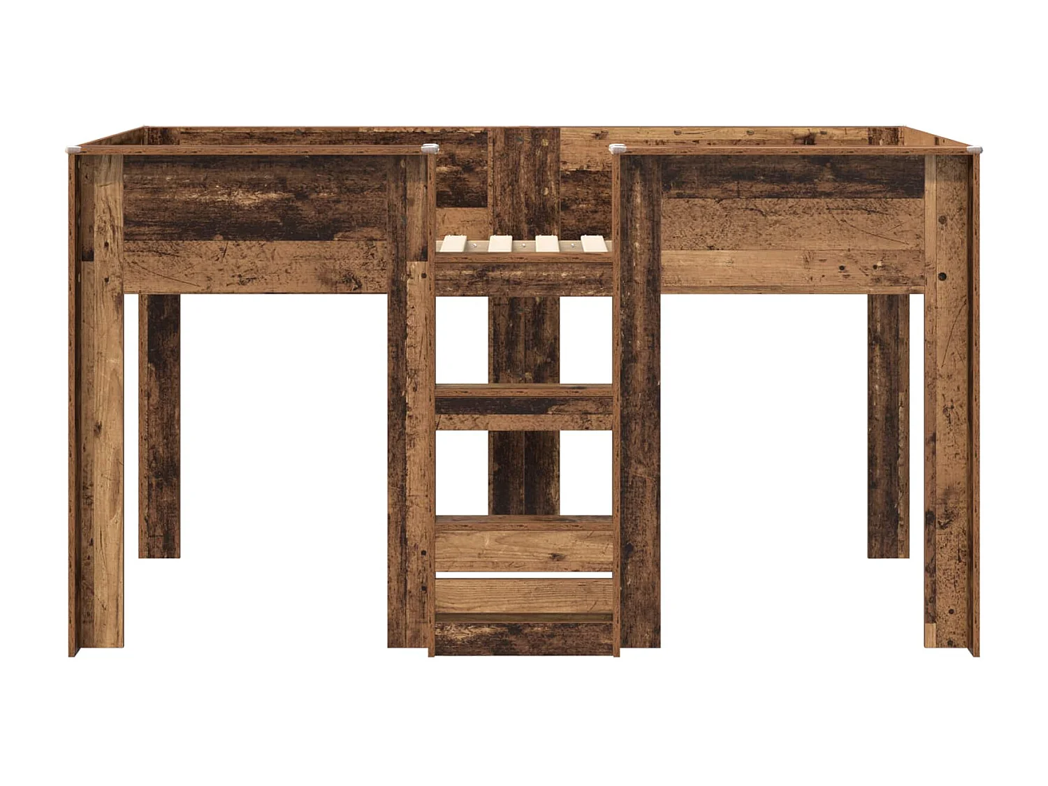 Berkfield Bunk Bed for Kids Old Wood 100 x 200 cm Engineered wood