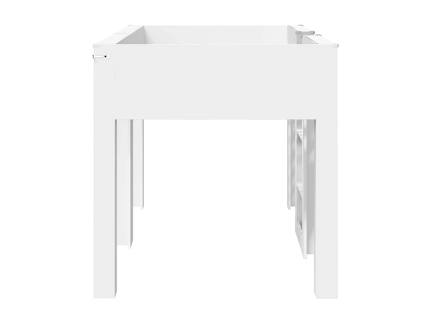 Berkfield Bunk Bed for Kids White 100 x 200 cm Engineered wood