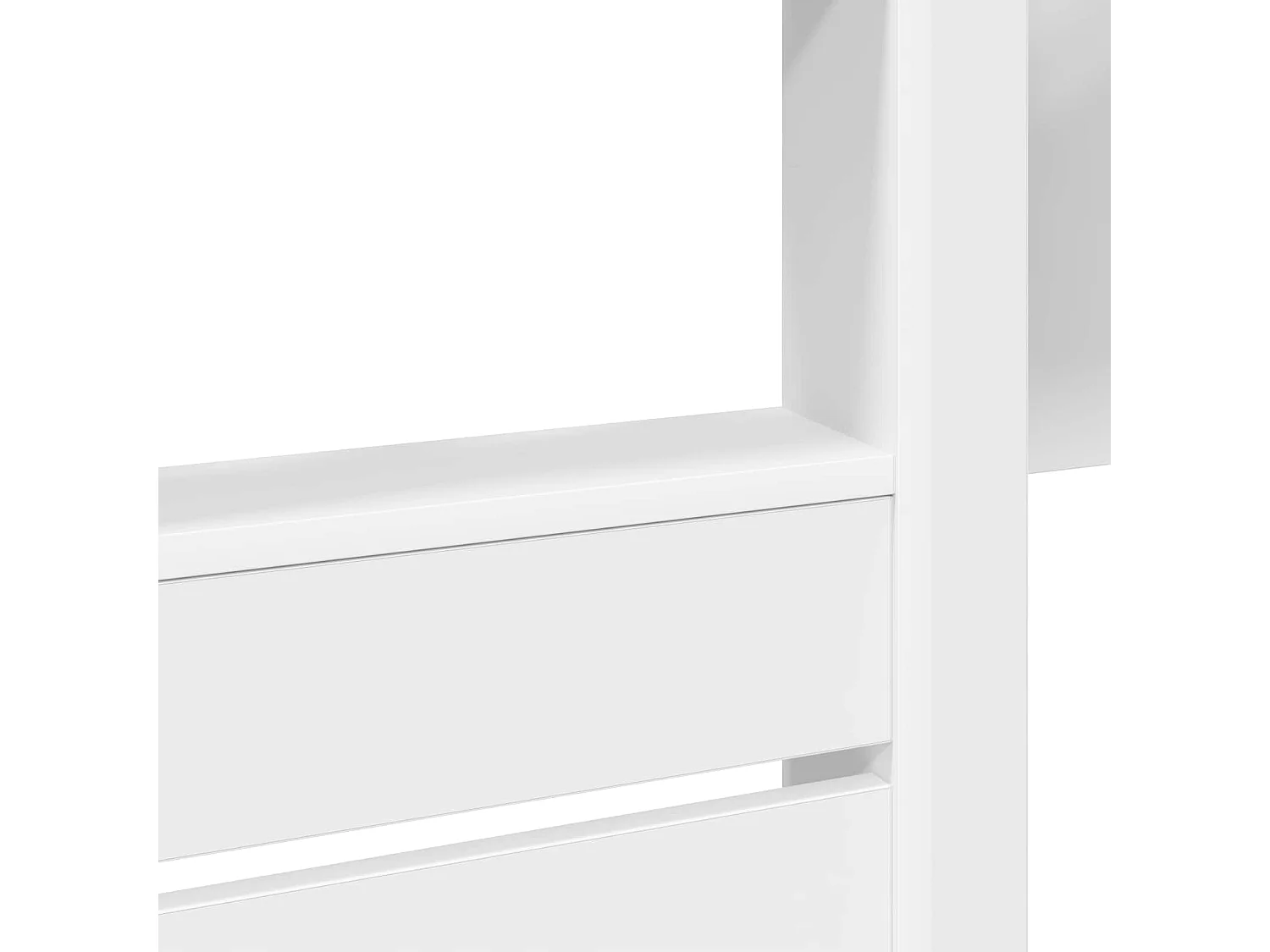 Berkfield Bunk Bed for Kids White 100 x 200 cm Engineered wood