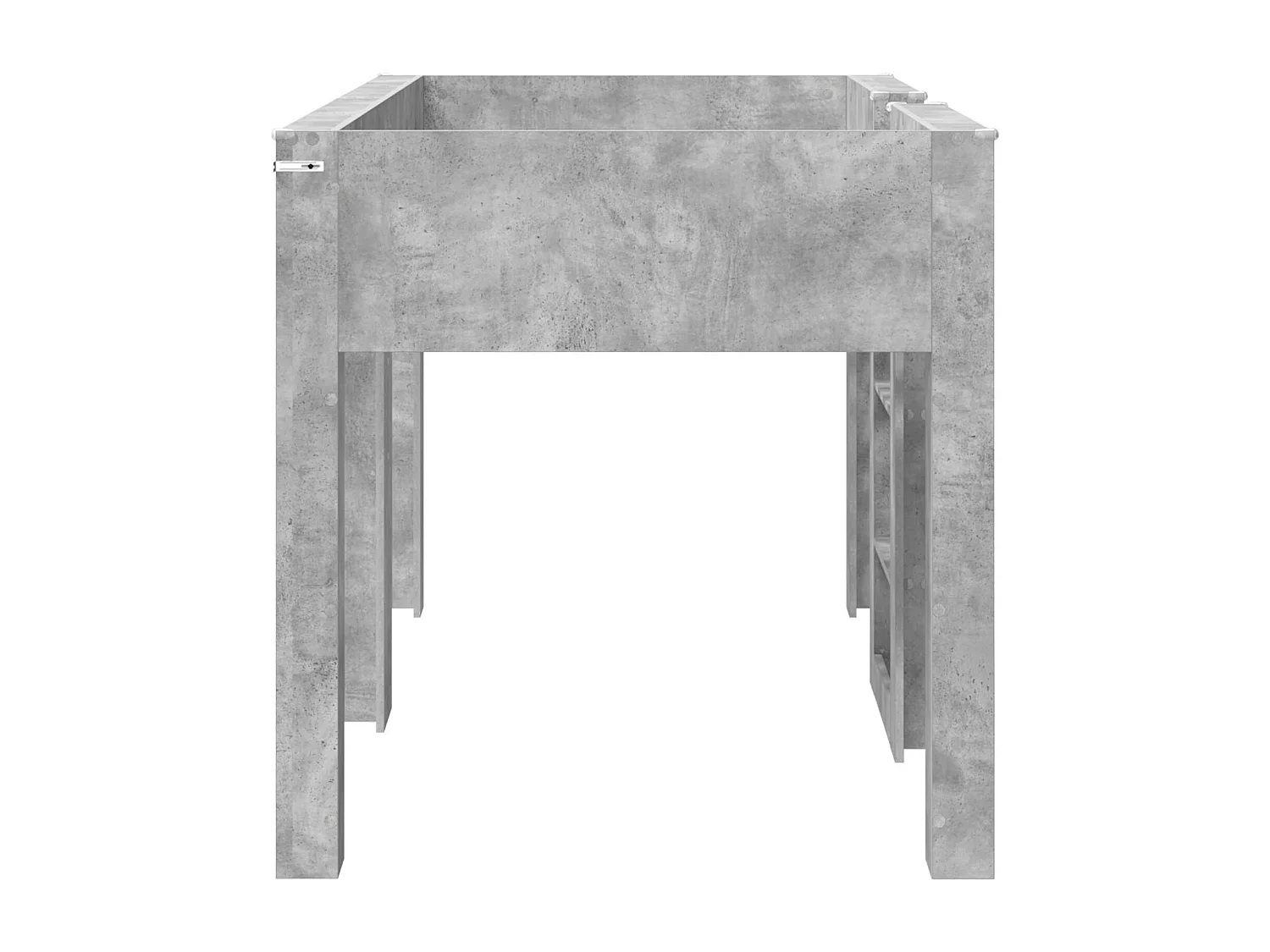 Berkfield Bunk Bed for Kids Concrete Grey 100 x 200 cm Engineered wood