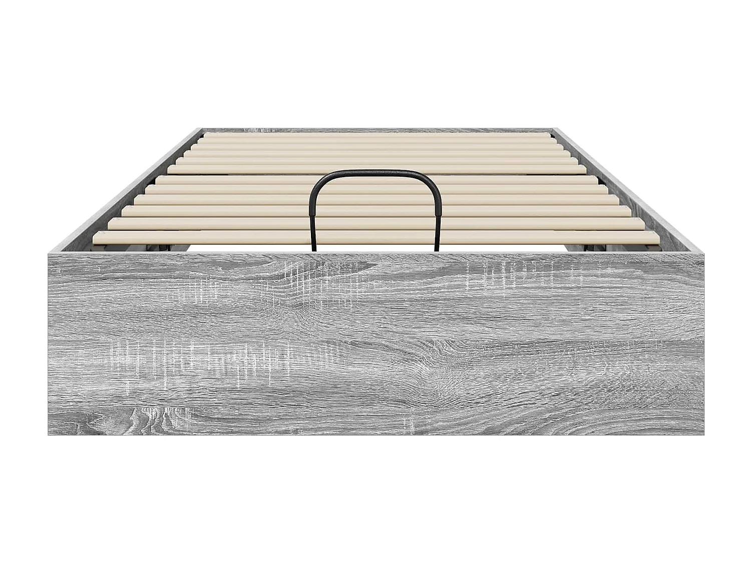 Berkfield Ottoman Bed Frame Grey Sonoma 80.5 x 200 cm Engineered Wood