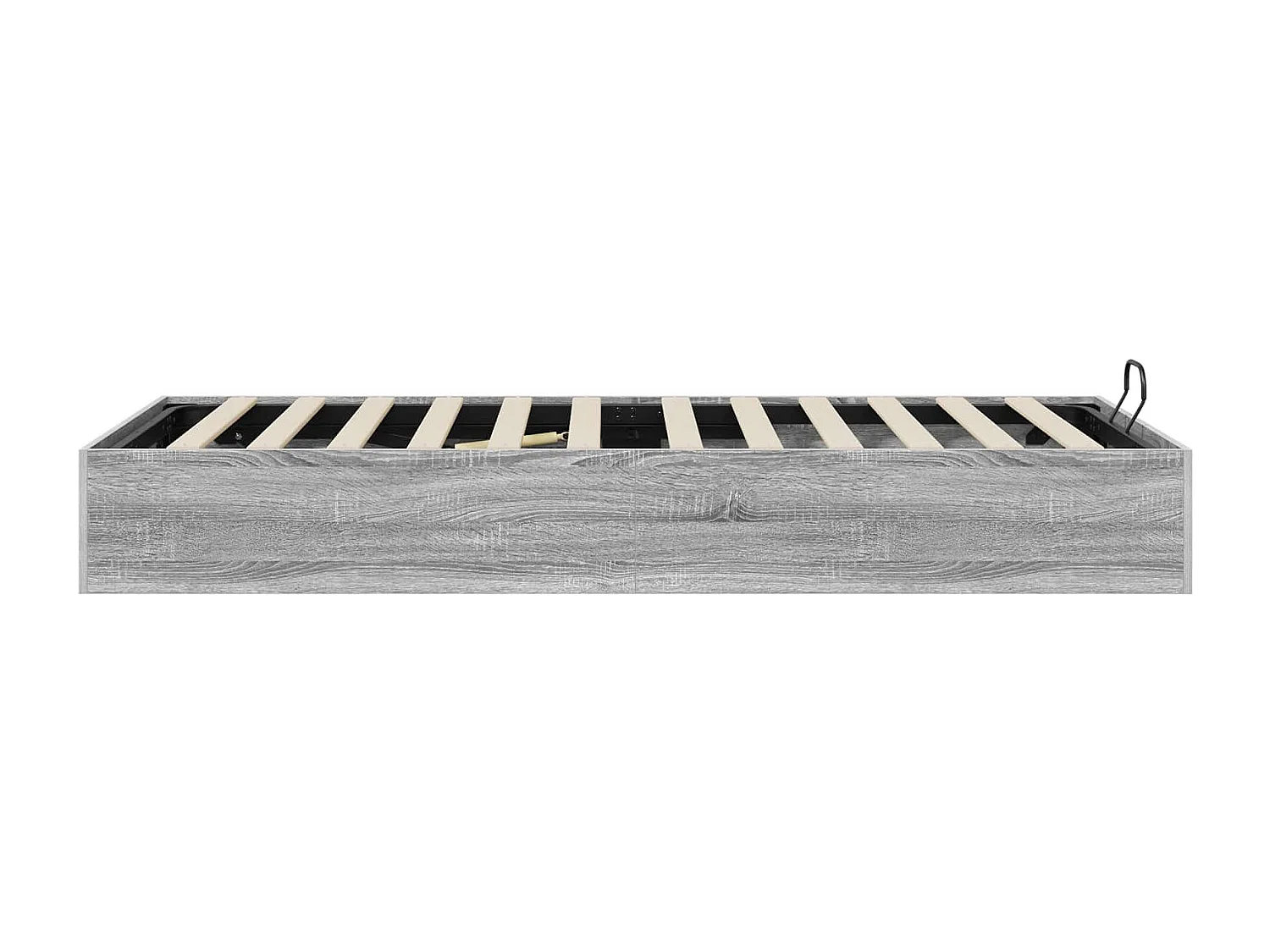 Berkfield Ottoman Bed Frame Grey Sonoma 80.5 x 200 cm Engineered Wood