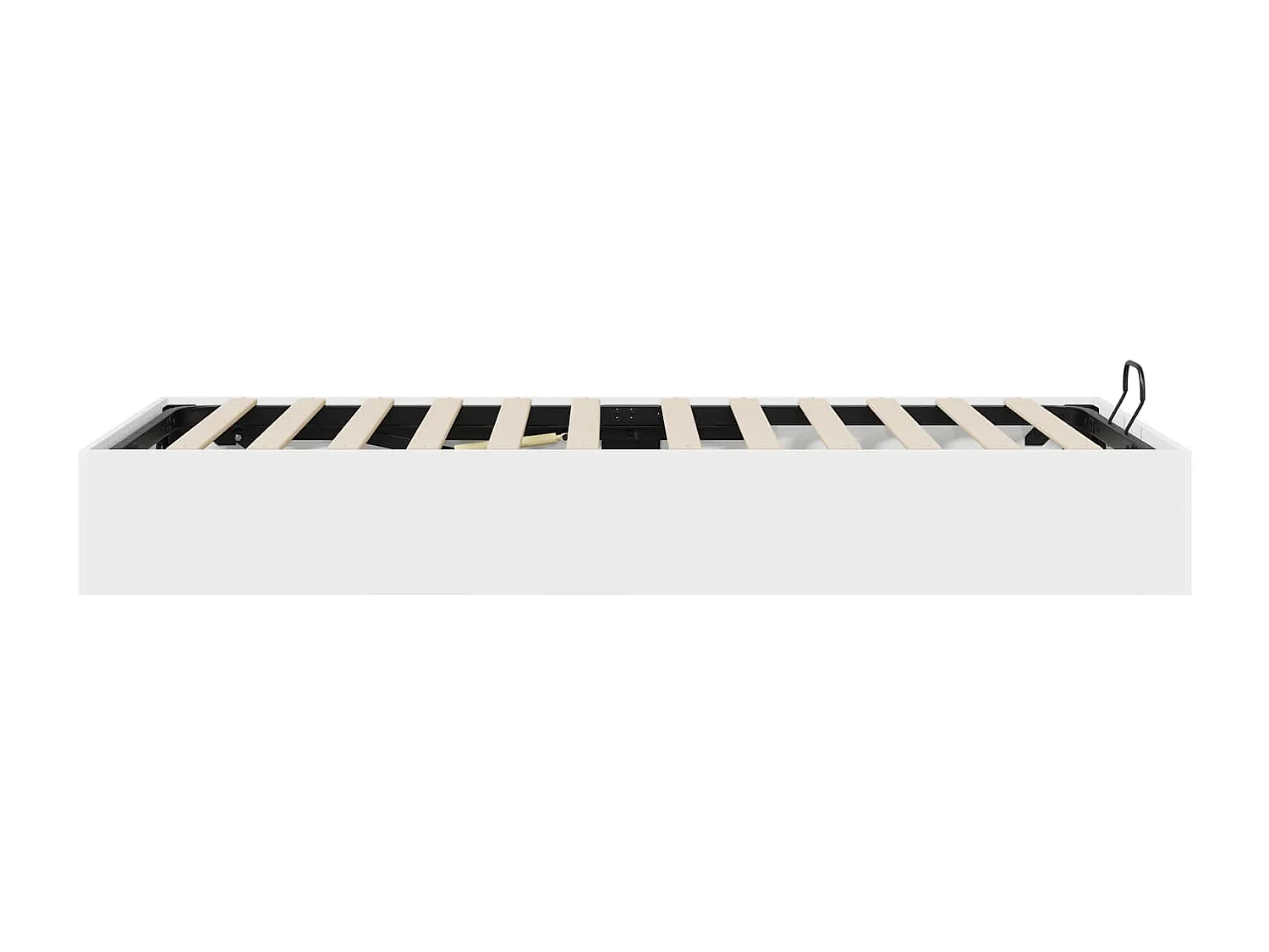 Berkfield Ottoman Bed Frame White 80.5 x 200 cm Engineered Wood