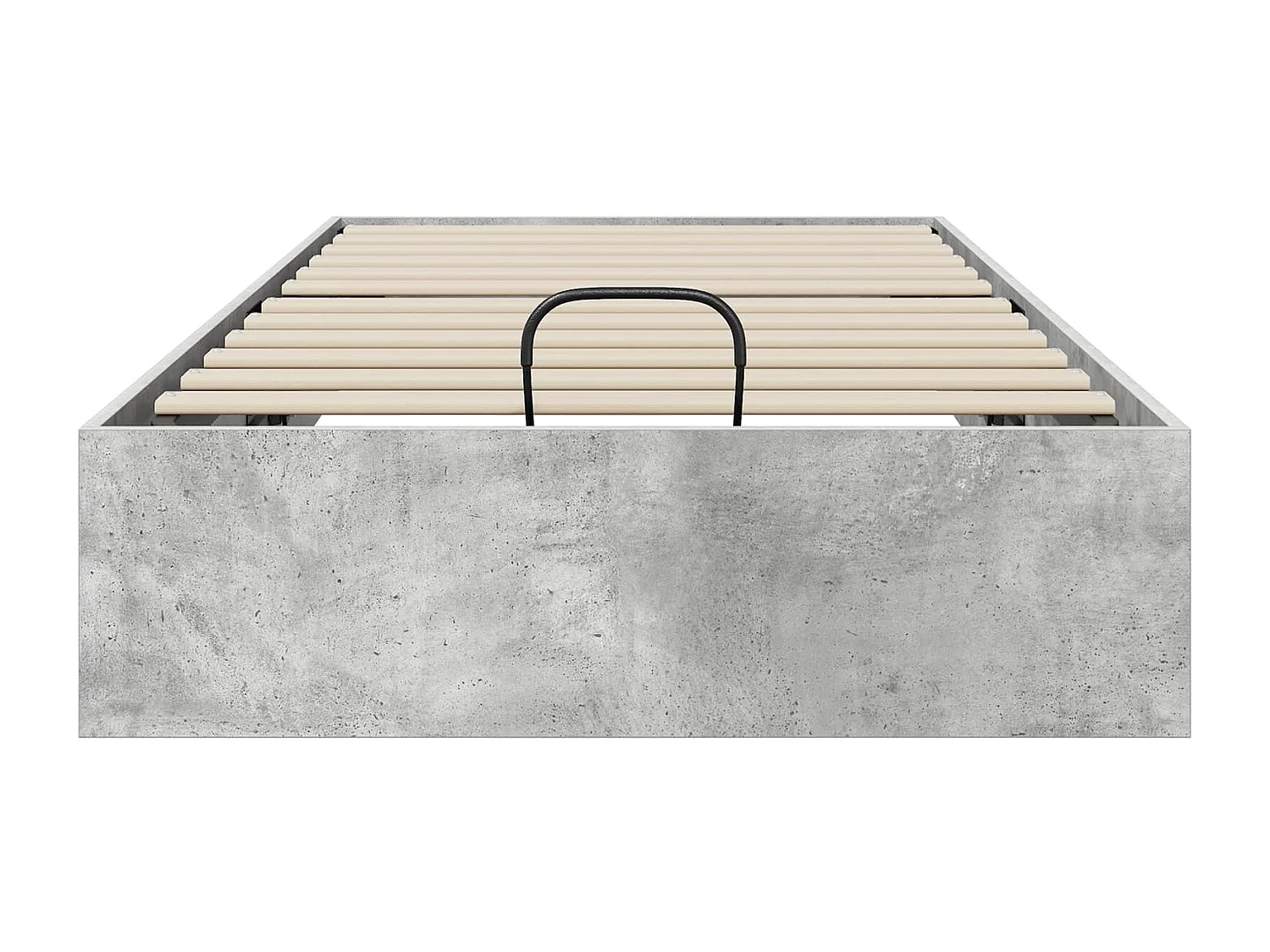 Berkfield Ottoman Bed Frame Concrete Grey 80.5 x 200 cm Engineered Wood