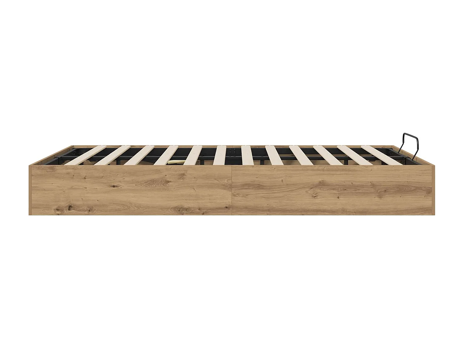 Berkfield Ottoman Bed Frame Artisan Oak 120 x 200 cm Engineered Wood