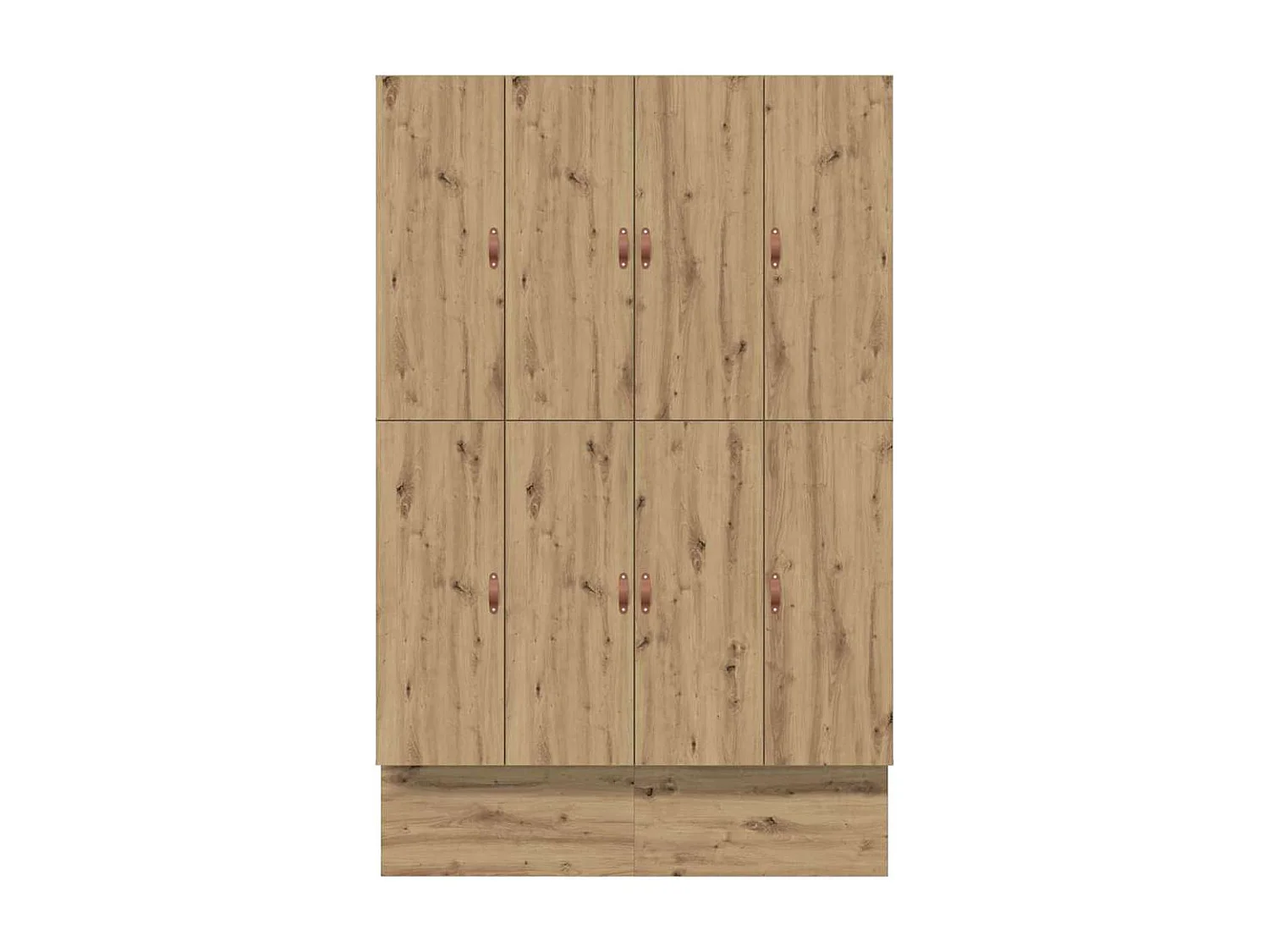 Berkfield Storage Bed Frame Artisan Oak 150 cm Engineered Wood