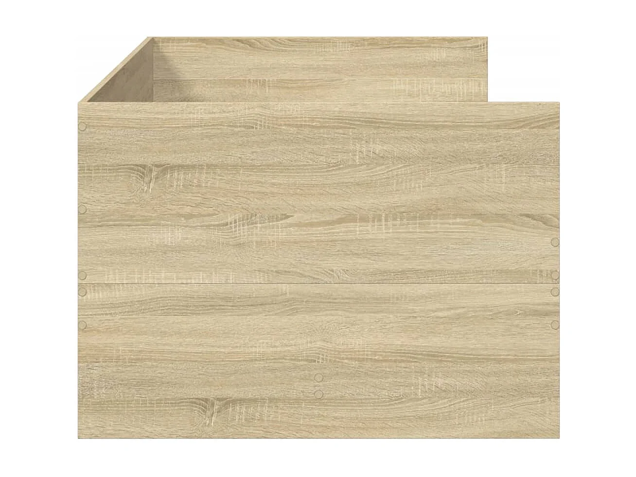 Berkfield Daybed with Drawers without Mattress Sonoma Oak 75x190 cm Small Single