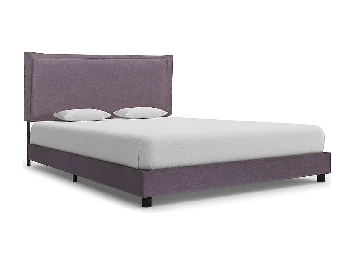 Berkfield Bed Frame without Mattress Taupe Fabric 135x190 cm Double