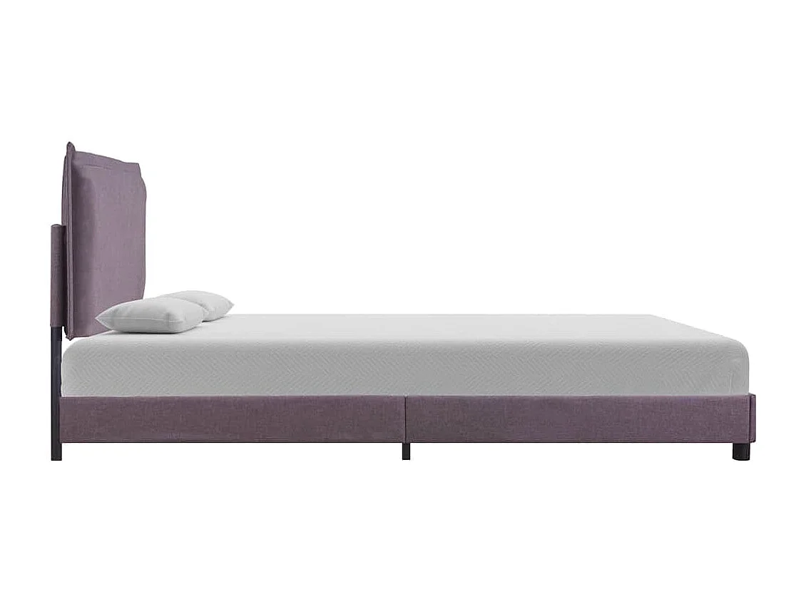 Berkfield Bed Frame without Mattress Taupe Fabric 135x190 cm Double