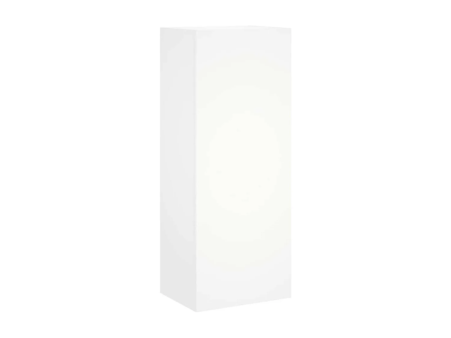 Berkfield 4 Piece TV Wall Units White Engineered Wood