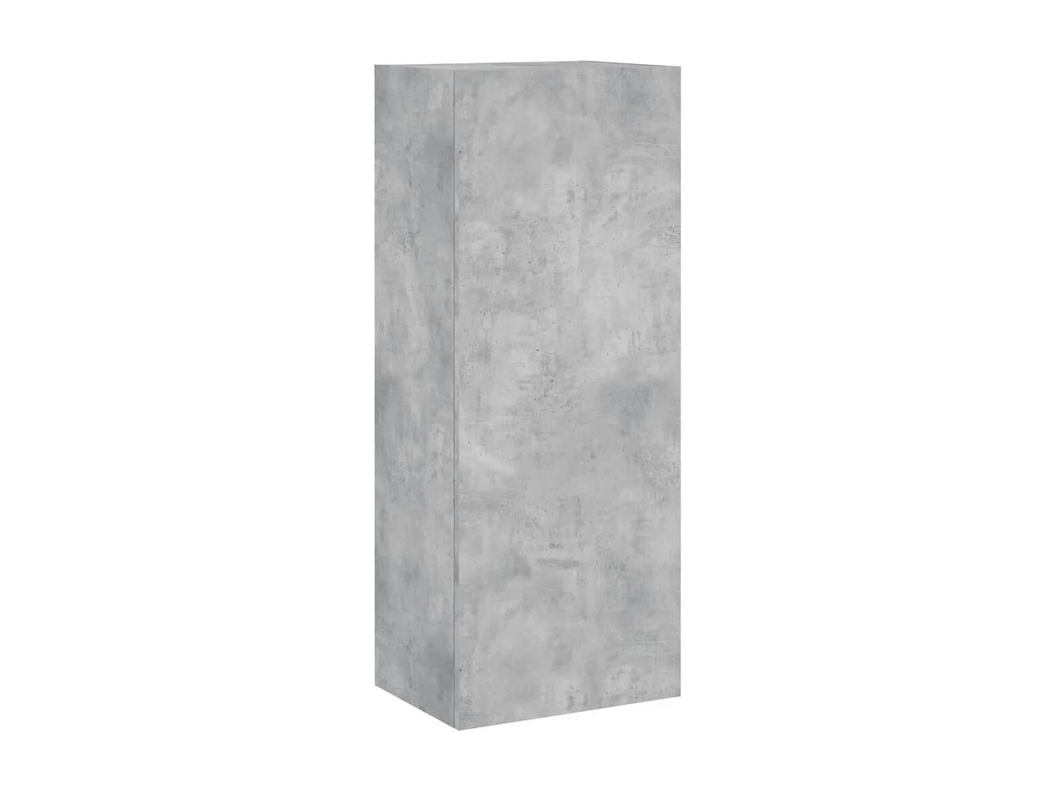 Berkfield 4 Piece TV Wall Units Concrete Grey Engineered Wood