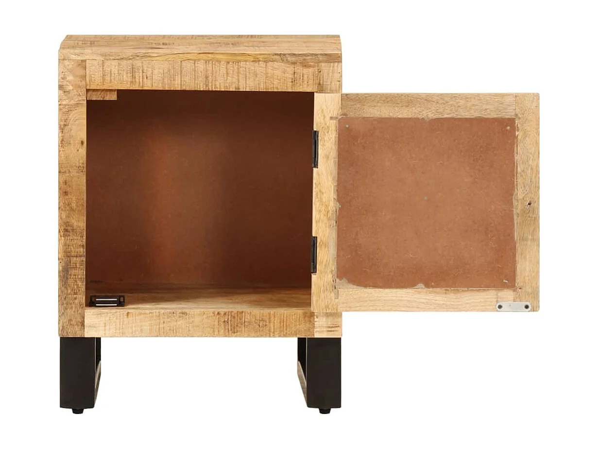 Berkfield Bedside Cabinet 40x30x50 cm Solid Mango Wood