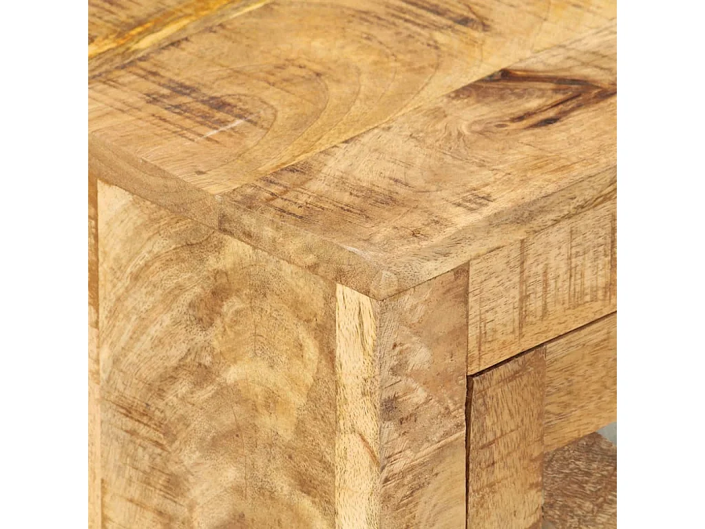 Berkfield Bedside Cabinet 40x30x50 cm Solid Mango Wood