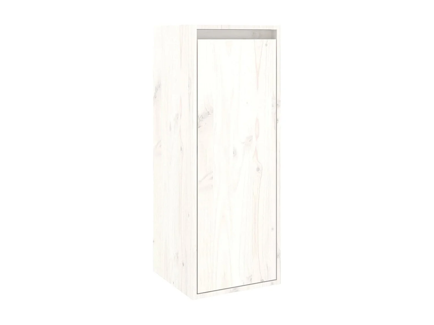 Berkfield TV Cabinets 4 pcs White Solid Wood Pine
