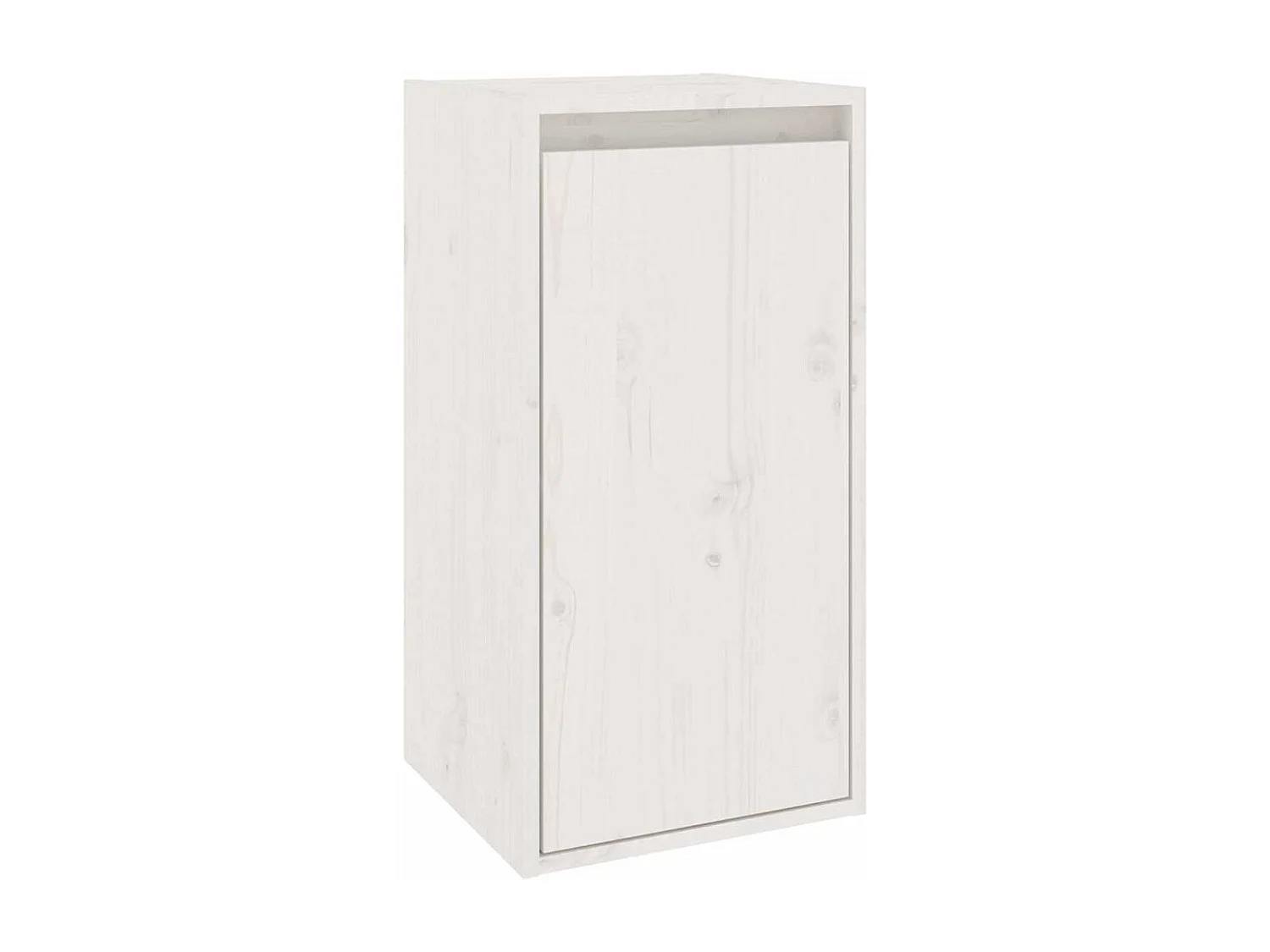 Berkfield TV Cabinets 4 pcs White Solid Wood Pine