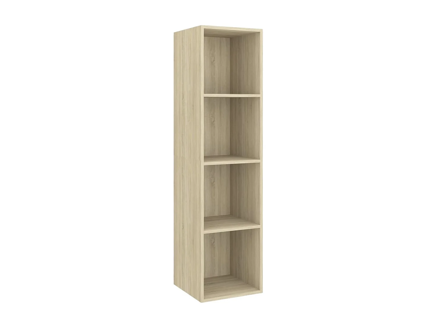 Berkfield 4 Piece TV Cabinet Set Sonoma Oak Engineered Wood