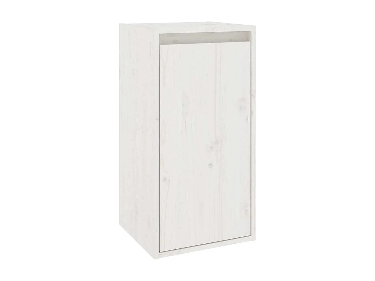 Berkfield TV Cabinets 4 pcs White Solid Wood Pine