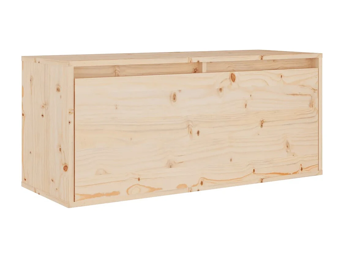 Berkfield TV Cabinets 4 pcs Solid Wood Pine