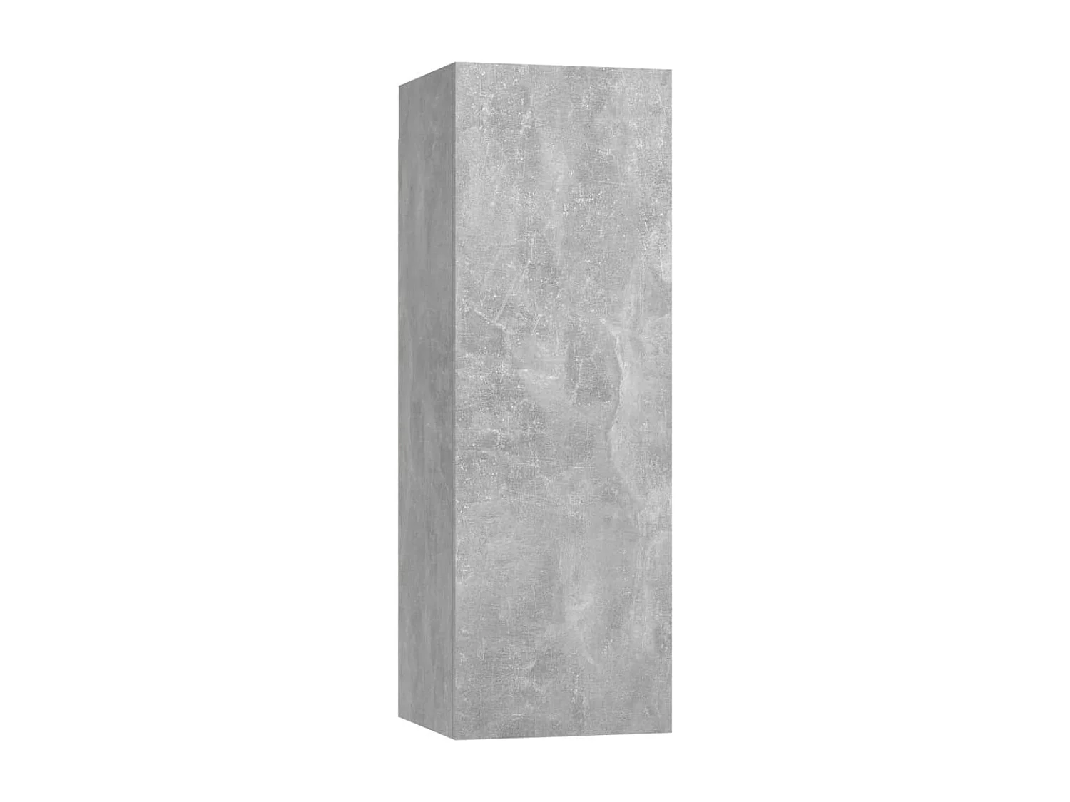 Berkfield 4 Piece TV Cabinet Set Concrete Grey Engineered Wood