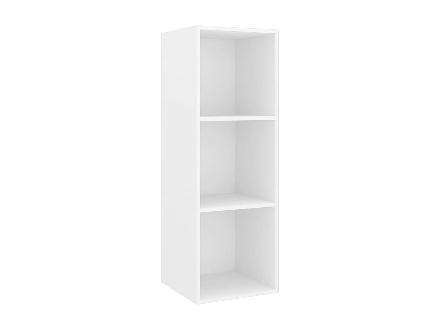 Berkfield 4 Piece TV Cabinet Set White Engineered Wood