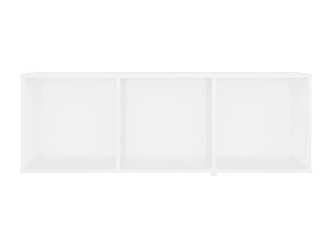 Berkfield TV Cabinets 4 pcs White 107x35x37 cm Engineered Wood