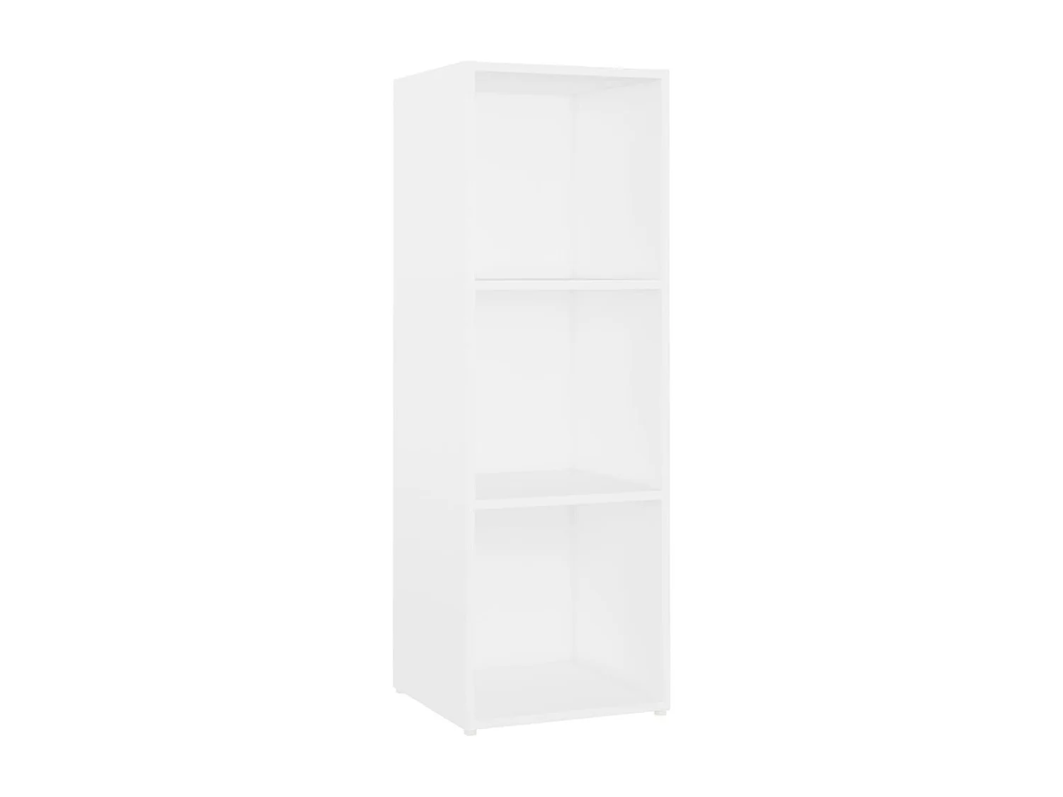 Berkfield TV Cabinets 4 pcs White 107x35x37 cm Engineered Wood