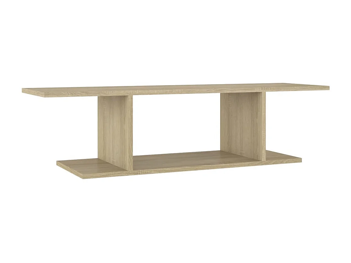 Berkfield Wall Mounted TV Cabinet Sonoma Oak 103x30x26.5 cm