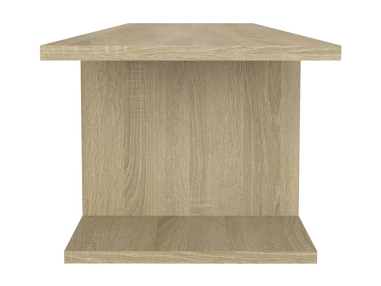 Berkfield Wall Mounted TV Cabinet Sonoma Oak 103x30x26.5 cm