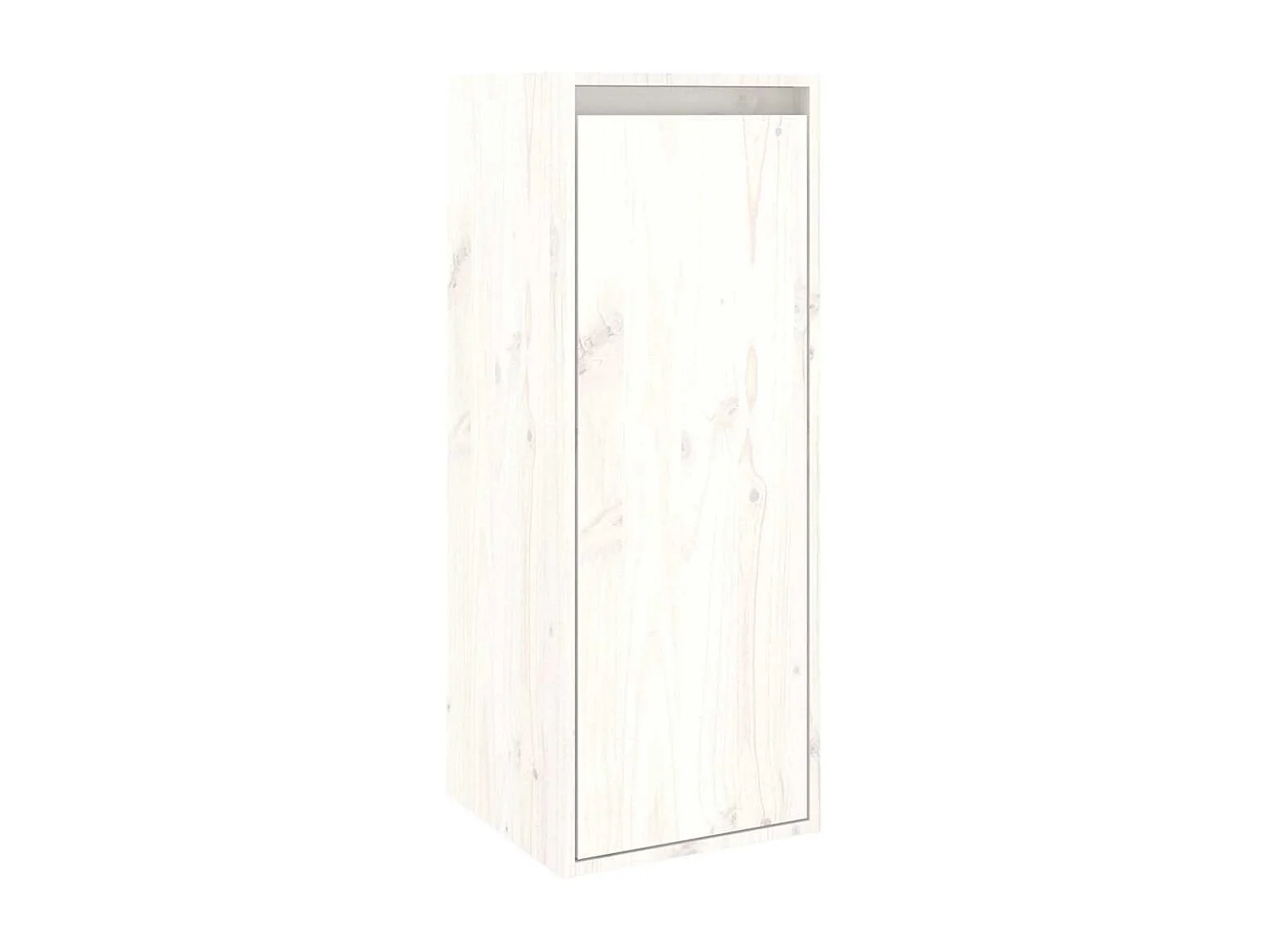 Berkfield TV Cabinets 4 pcs White Solid Wood Pine