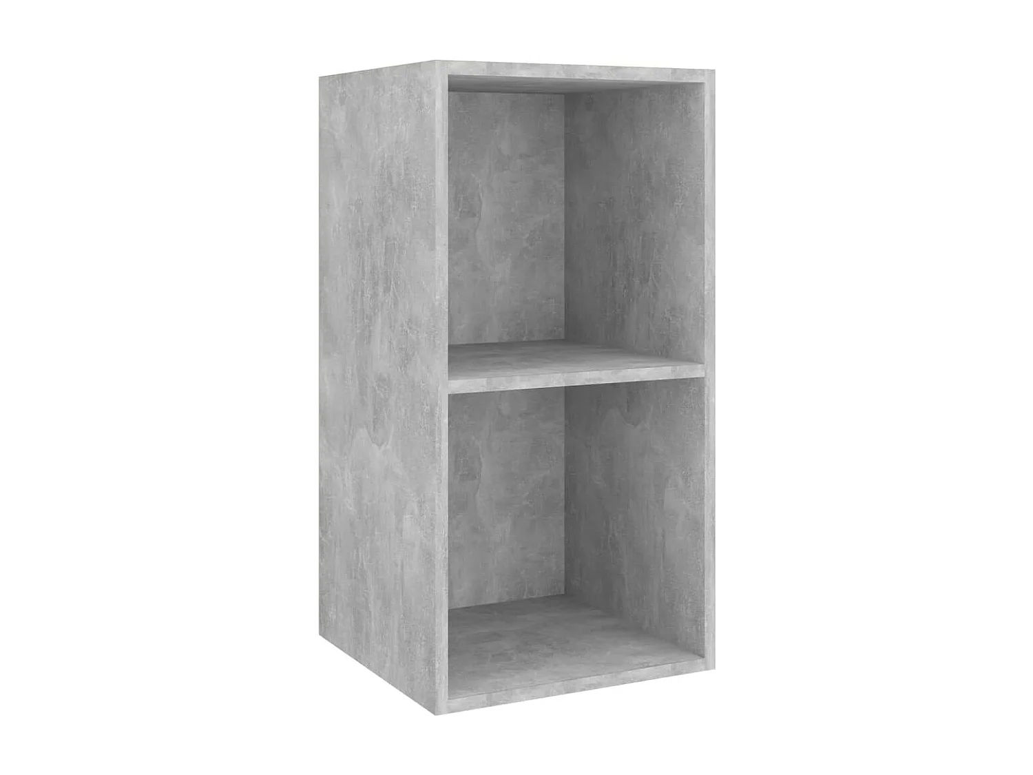 Berkfield Wall-mounted TV Cabinets 4 pcs Concrete Grey Engineered Wood