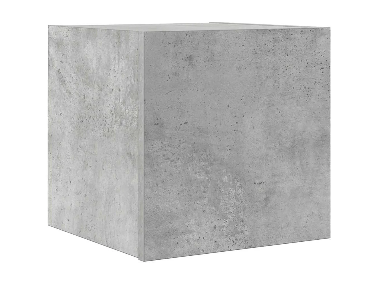 Berkfield Wall Mounted TV Cabinet Concrete Grey 30.5x30x30 cm