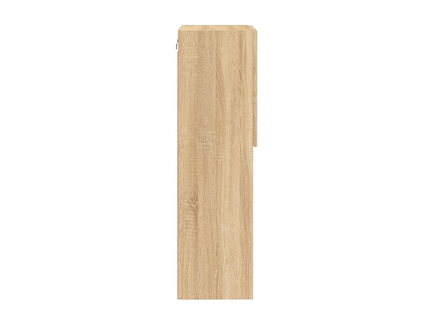 Berkfield TV Cabinet with LED Lights Sonoma Oak 40.5x30x102 cm