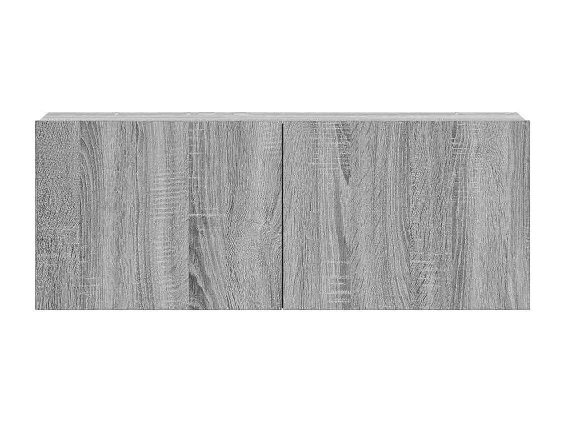 Berkfield 3 Piece TV Cabinet Set Grey Sonoma Engineered Wood