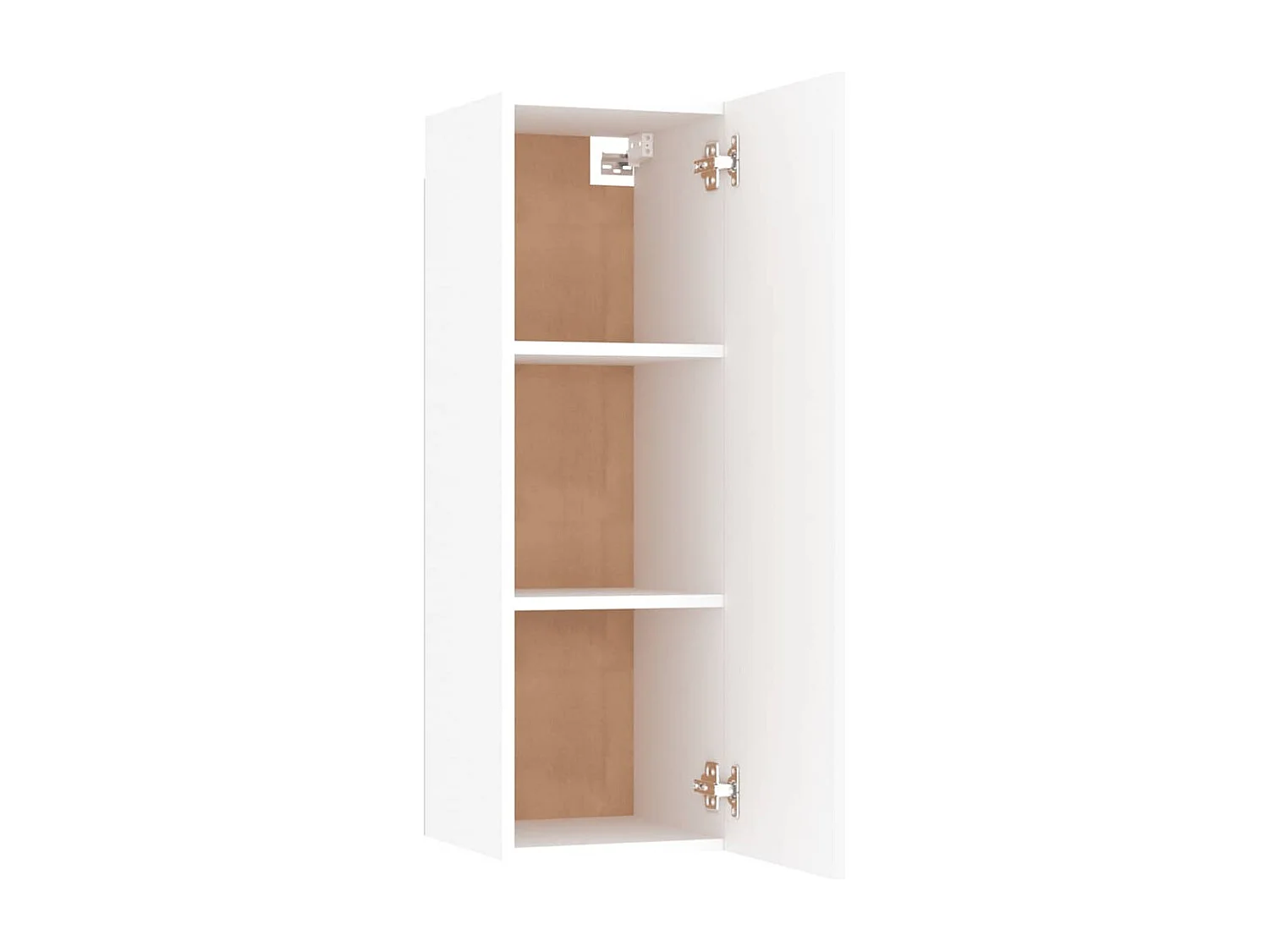Berkfield TV Cabinet White 30.5x30x90 cm Engineered Wood