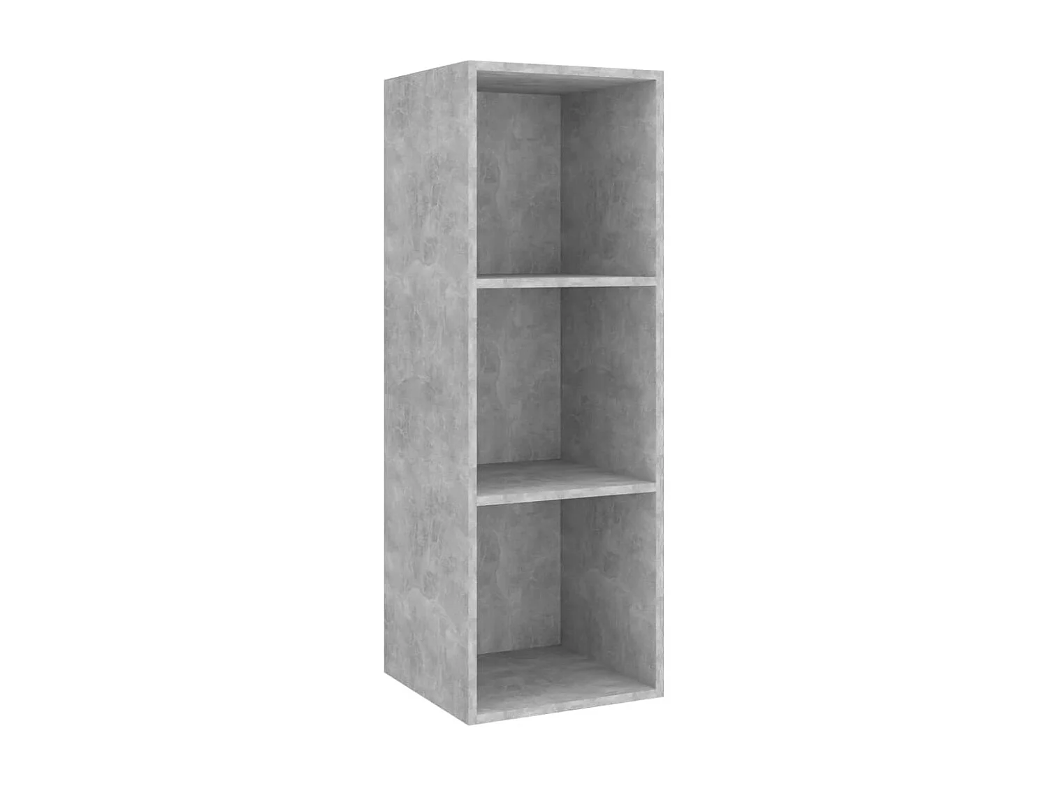 Berkfield 4 Piece TV Cabinet Set Concrete Grey Engineered Wood