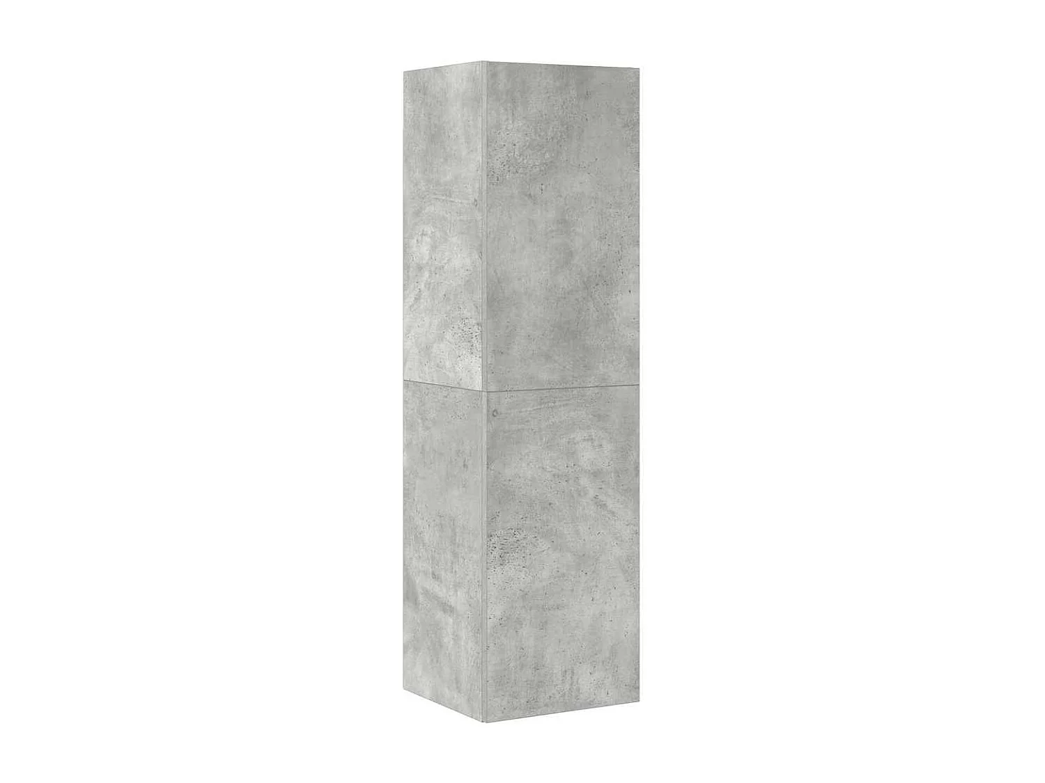 Berkfield 4 Piece TV Cabinet Set Concrete Grey Engineered Wood