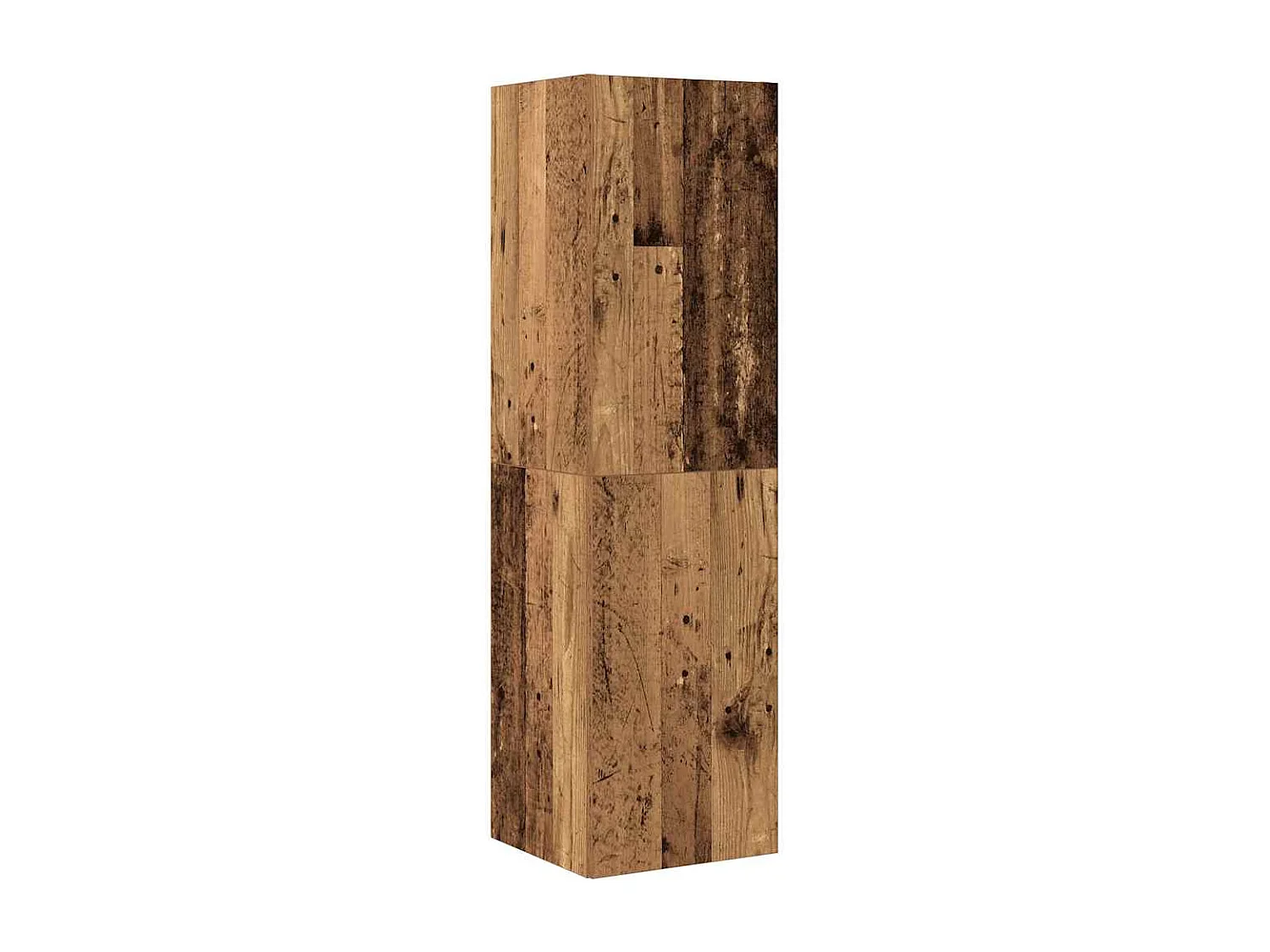 Berkfield 4 Piece TV Cabinet Set Wall-mounted Old Wood Engineered Wood