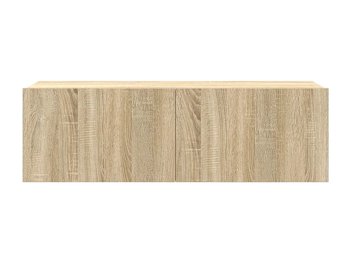 Berkfield 4 Piece TV Cabinet Set Sonoma Oak Engineered Wood