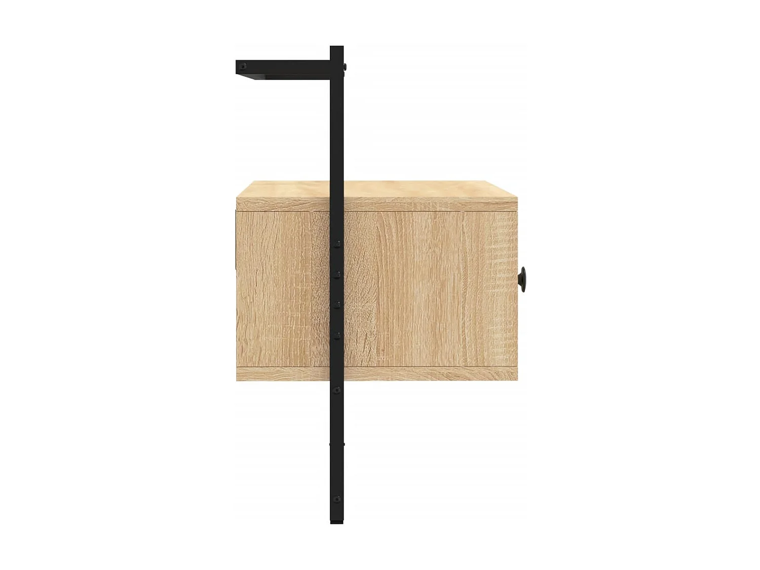 Berkfield TV Cabinet Wall-mounted Sonoma Oak 60.5x30x51 cm Engineered Wood