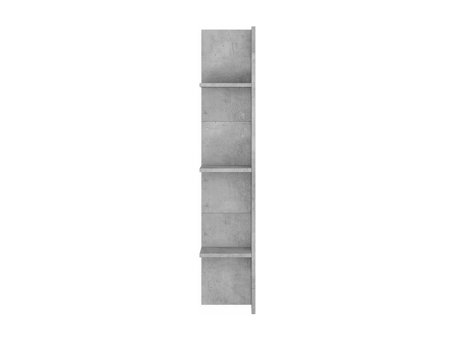 Berkfield TV Cabinet Concrete Grey 152x22x113 cm Engineered Wood