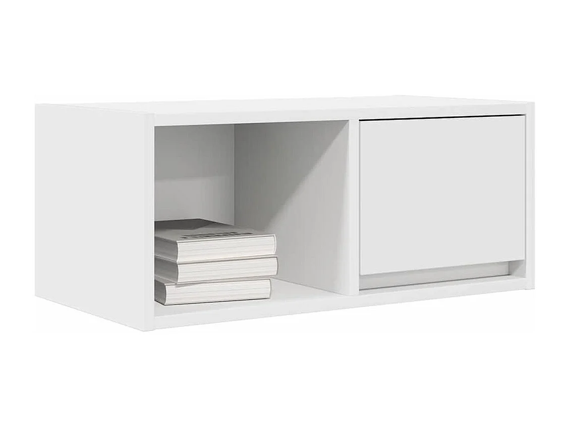 Berkfield TV Cabinet White 60x31x25.5 cm Engineered Wood