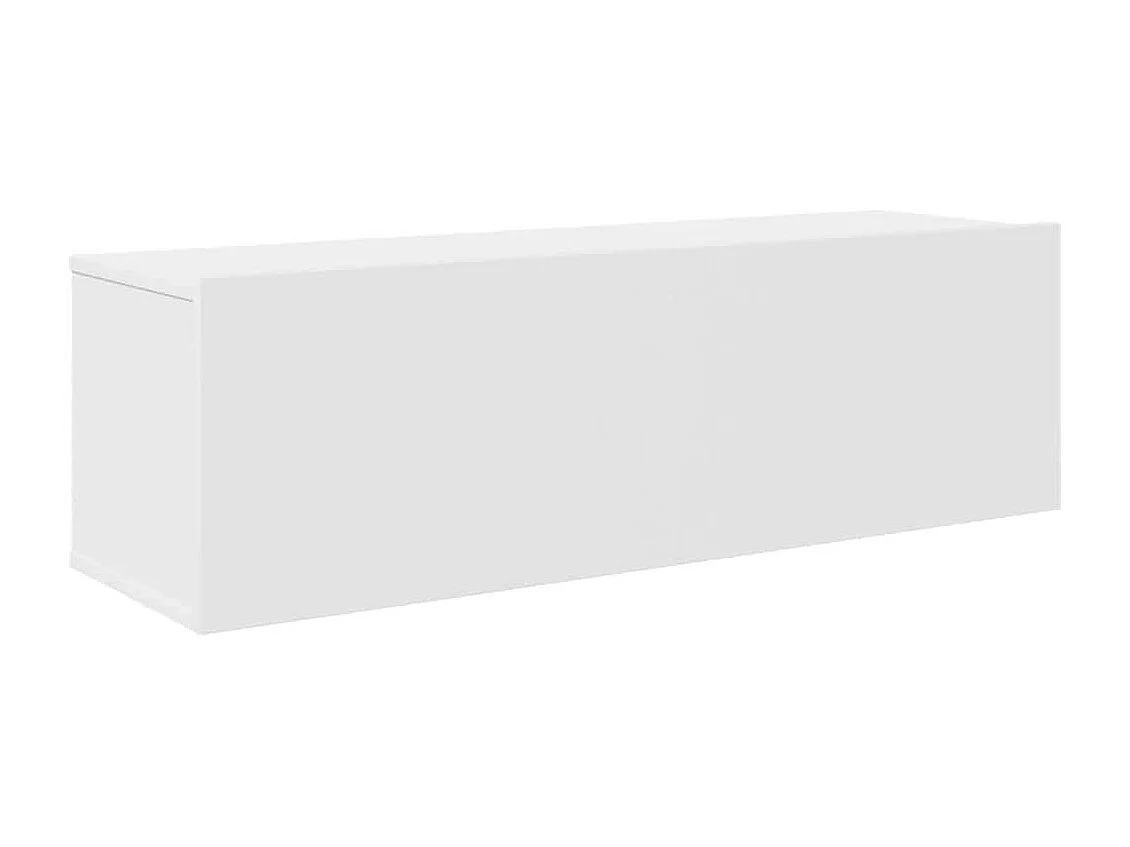Berkfield 7 Piece TV Cabinet Set White Engineered Wood