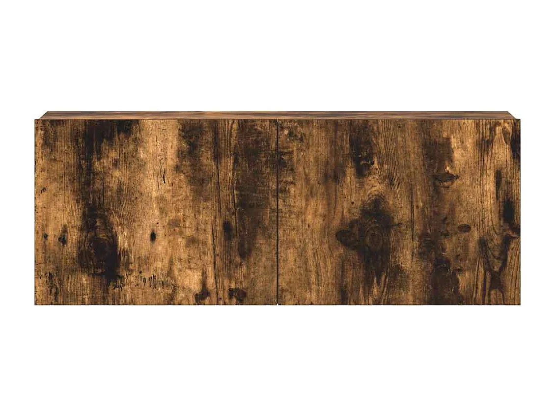 Berkfield 3 Piece TV Cabinet Set Smoked Oak Engineered Wood