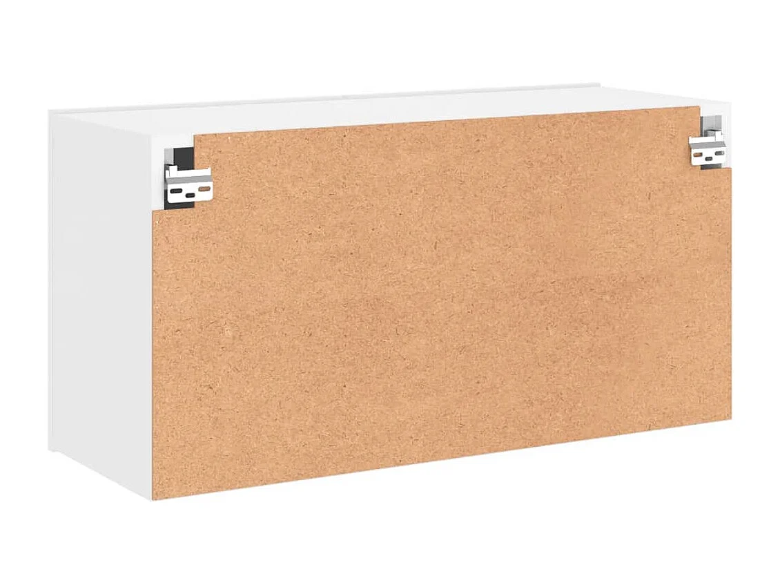 Berkfield TV Cabinet Wall-mounted White 80x30x41 cm