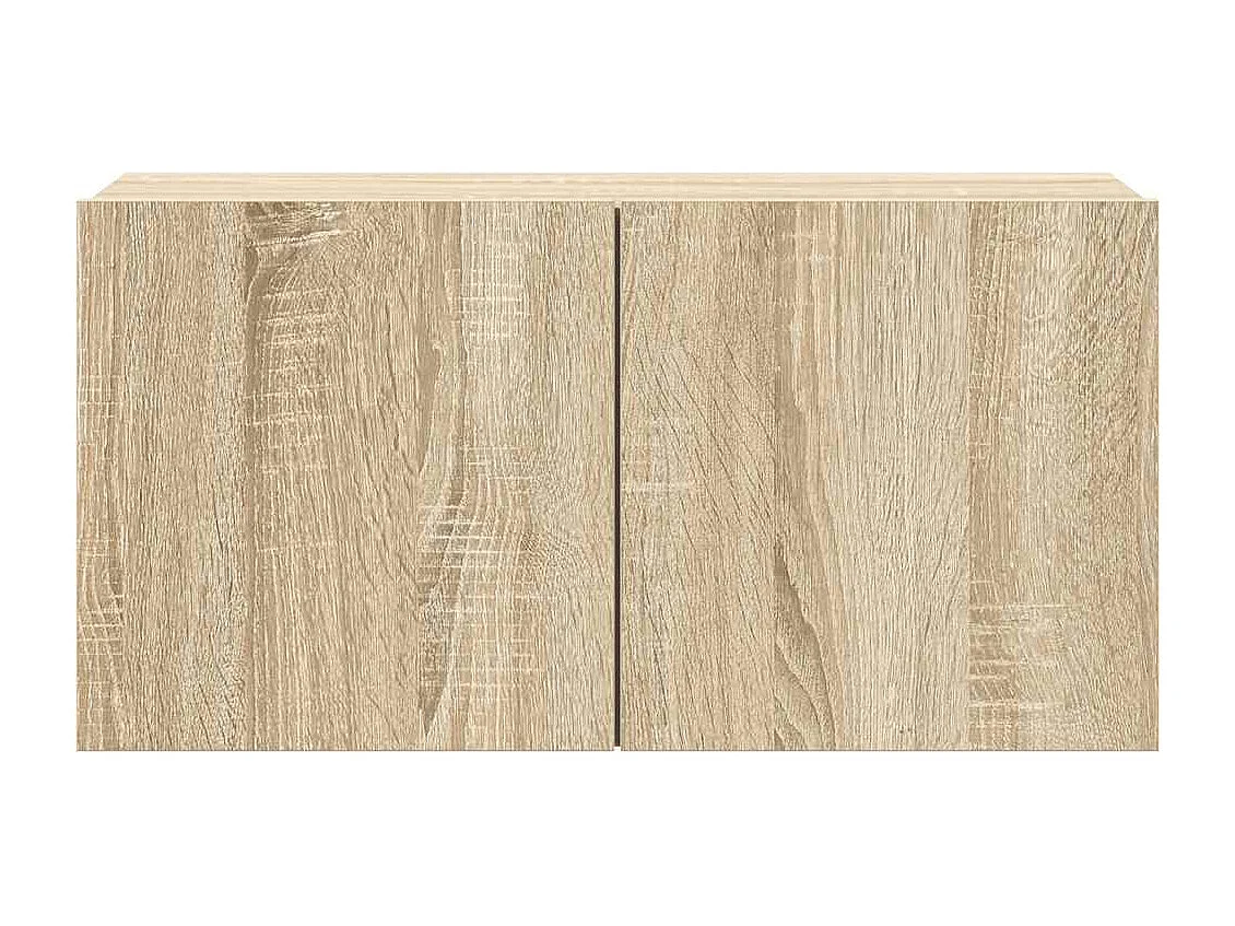 Berkfield 7 Piece TV Cabinet Set Sonoma Oak Engineered Wood